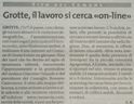 Articolo su www.grotte.info sul Giornale di Sicilia del 15.01.06, pag. 34 dell'edizione di Agrigento.